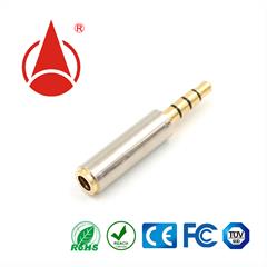 3.5四極公頭轉(zhuǎn)3.5四極母座，DC音叉插頭，DC母座，充電頭，DC plug,連接器，適配器插頭，端子，防水母座，DC插頭廠家