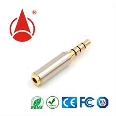 3.5四極公頭轉(zhuǎn)2.5四極母座，DC音叉插頭，DC母座，充電頭，DC plug,連接器，適配器插頭，端子，防水母座，DC插頭廠家